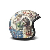 DMD RETRO 2206- CASCO JET VINTAGE